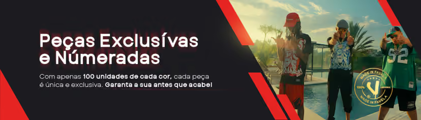 Peças exclusivas e numeradas Visionário